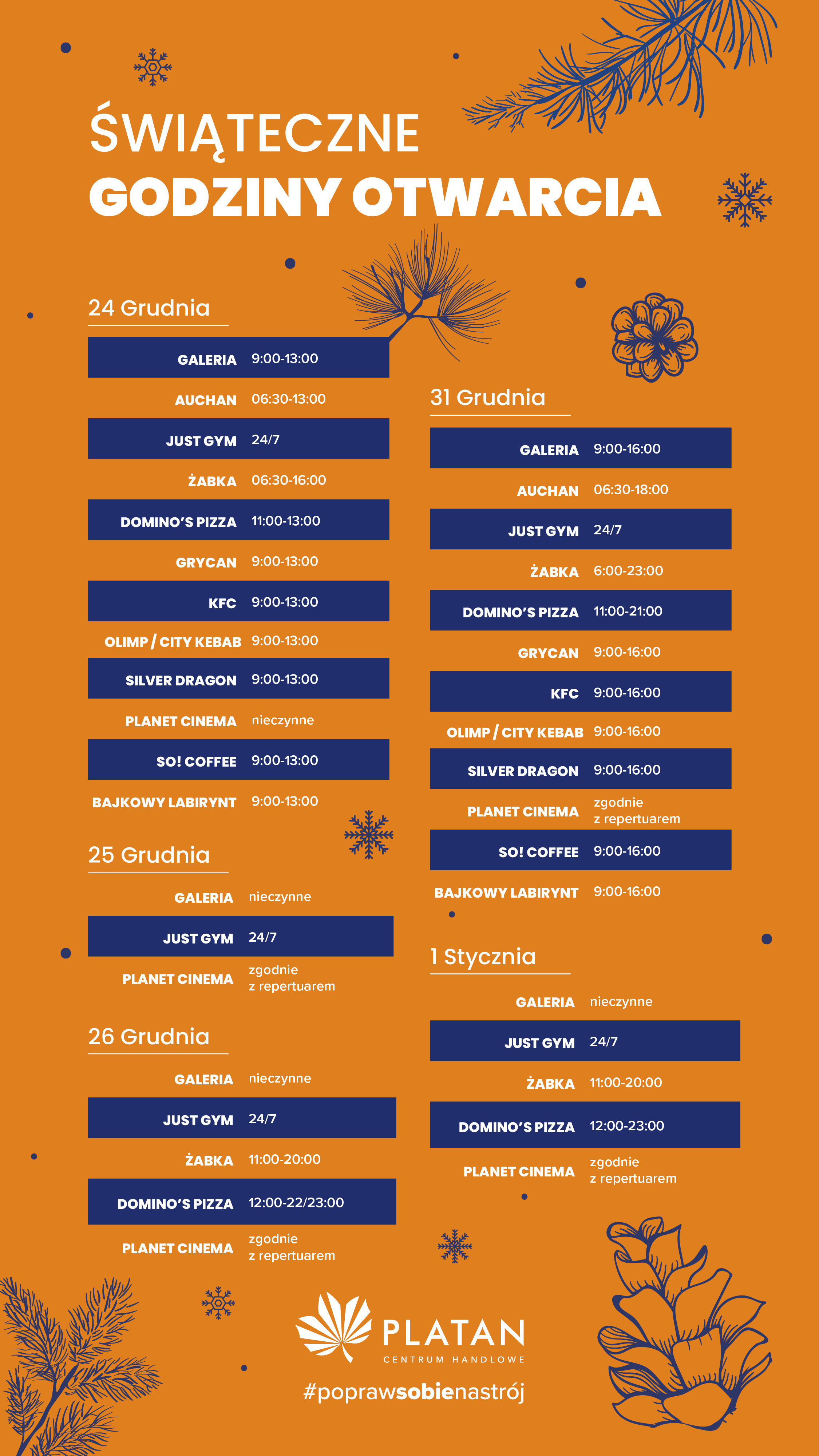 PLATAN - godziny otwarcia - boze narodzenie i sylwester - iposter.jpg